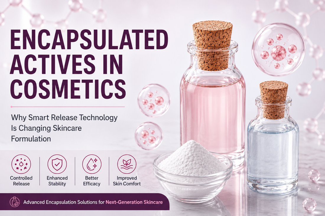 Encapsulated Actives in Cosmetics